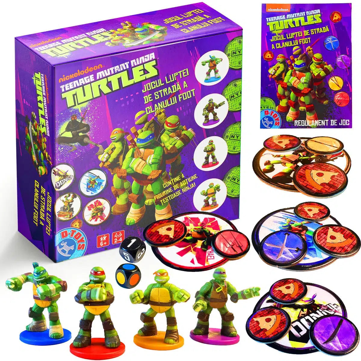 Joc de societate- Teenage Mutant Ninja Turtles