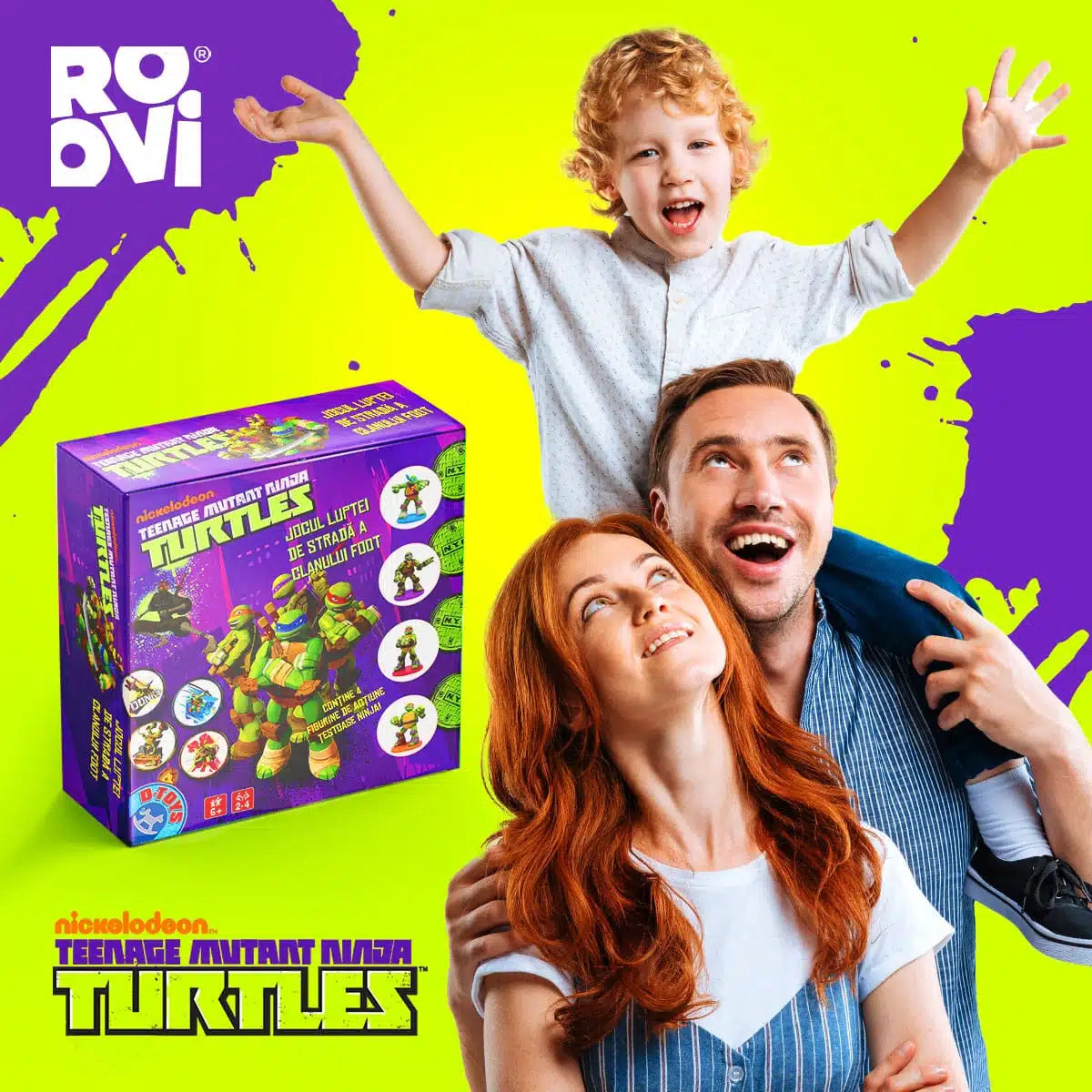 Joc de societate- Teenage Mutant Ninja Turtles