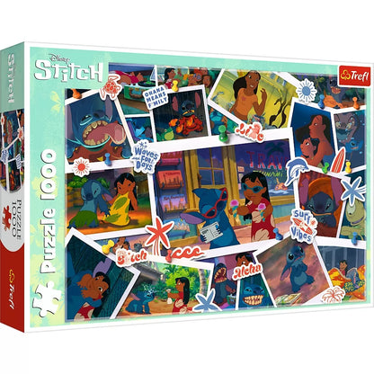 Puzzle Trefl - Disney Lilo & Stitch, Dulci amintiri, 1000 piese