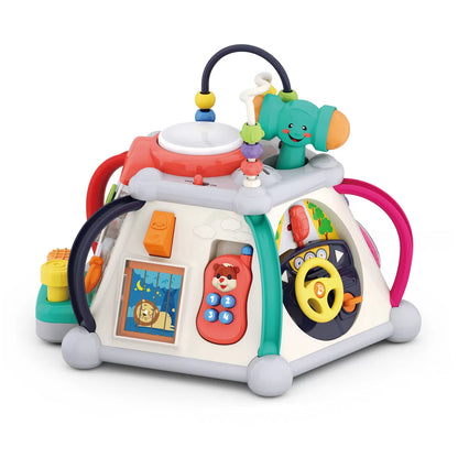 Piramida de activitati cu sunete si lumini- Hola Toys