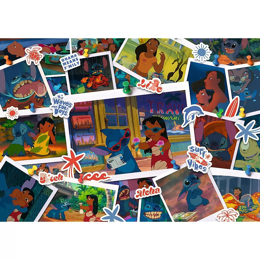 Puzzle Trefl - Disney Lilo & Stitch, Dulci amintiri, 1000 piese