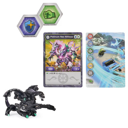 Figurina Metalica Bakugan Legends, Nillious, 10 cm