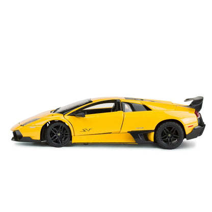 Masinuta diecast Rastar - Lamborghini Murcielago LP670-4, galben, 1:24