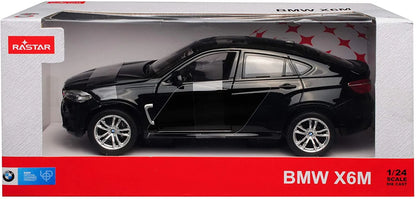 Masinuta diecast Rastar - Bmw X6M, negru, 1:24