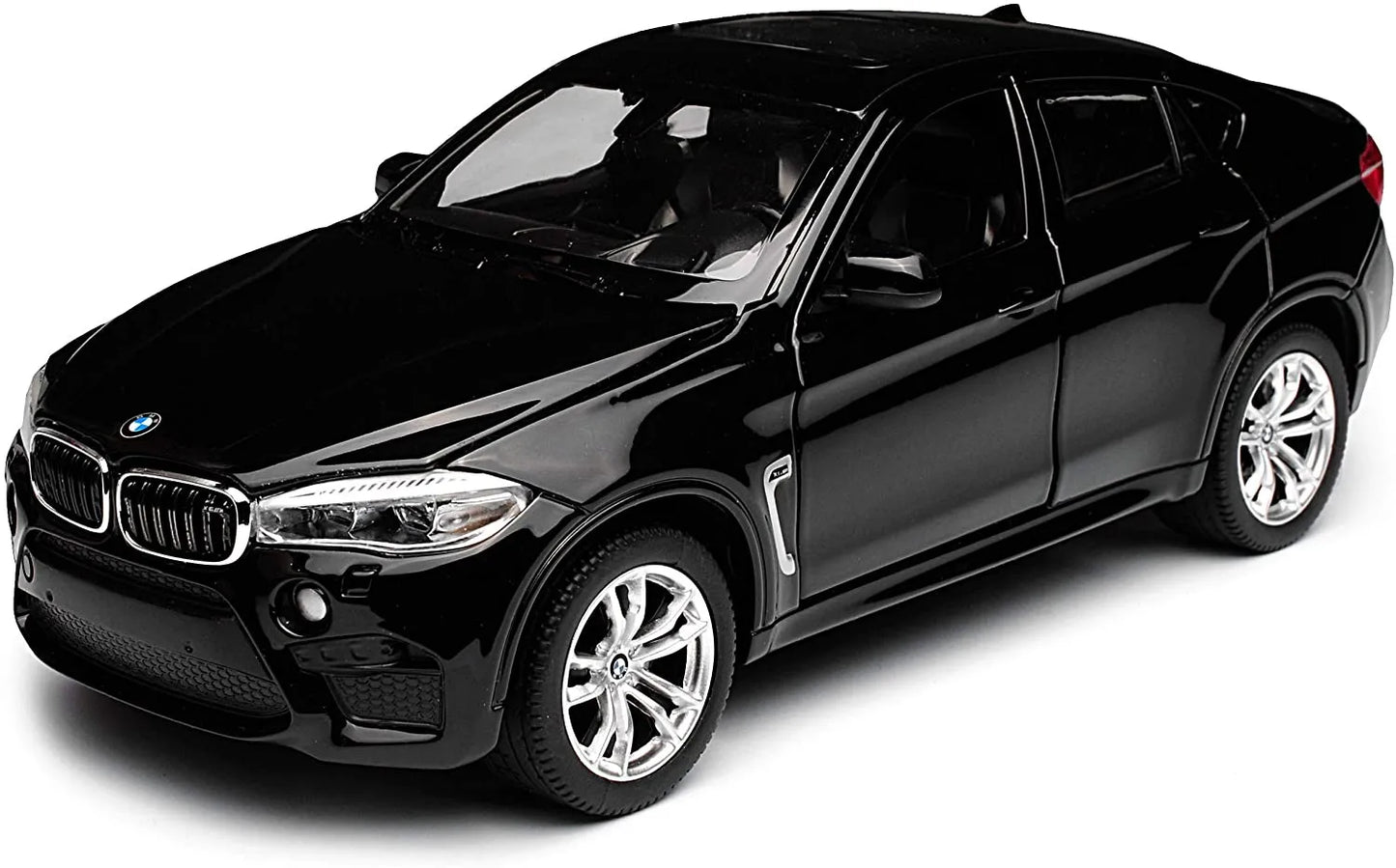 Masinuta diecast Rastar - Bmw X6M, negru, 1:24